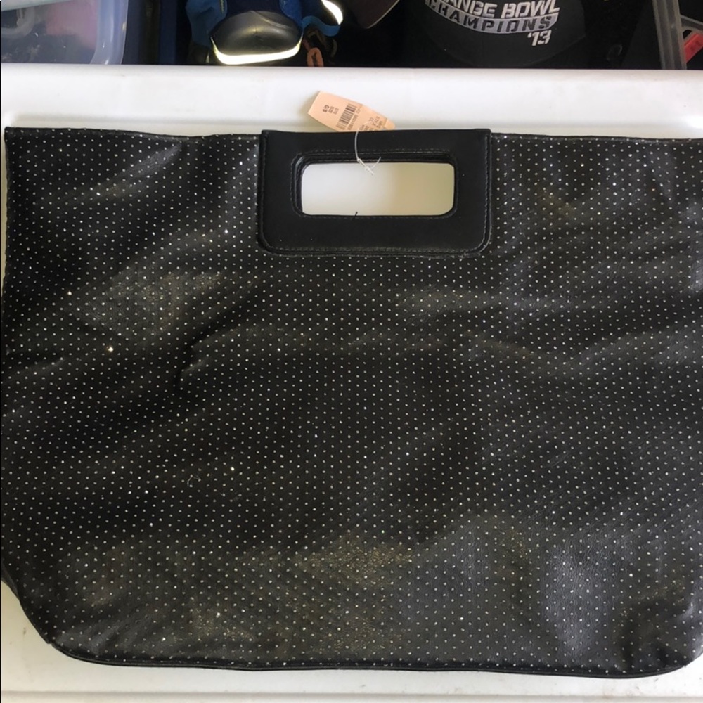 ❗️NWT❗️Victoria’s Secret Black Faux Leather Bag